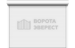 Ворота рольставни 2400×2100 на забор ВЭ-2137